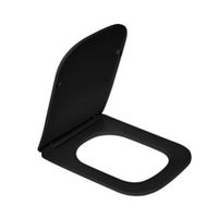 Сиденье для унитаза Grossman GR-4445BMS тонкое,черное,1 место GR-49K4145BMS — фото 2, Сиденья для унитаза