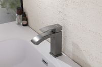 Товар: Смеситель ABBER Wasserfall AF8610NG для раковины, никель - фото 2 Смеситель ABBER Wasserfall AF8610NG для раковины, никель — фото 2, Смесители для раковины