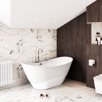 Ванна отдельностоящая Grossman Galaxy GR-2104 (170х75х72) цвет белый,1 место — фото 3, Акриловые ванны