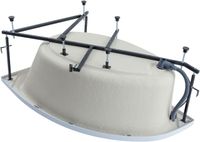 Акриловая ванна Aquanet Mayorca 150x100 L (с каркасом) арт-00205403 — фото 12, Акриловые ванны