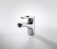 Смеситель для раковины Bravat Eco-D F193158C, хром — фото 1, Смесители для раковины