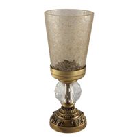 CRISTALIA Cтакан настольный, стекло/бронза/Crystal 16757 — фото 1, Стаканы для зубных щеток