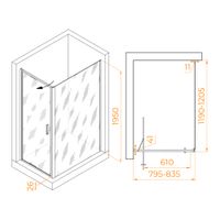Душевой уголок RGW SV-145B (SV-05B + Z-050-2B) 800x1200 703214582-14 — фото 4, Душевые уголки