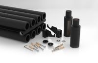 Отопительный радиатор Сунержа Эталон-00 1800х256 4 секции Тёмный титан муар арт-15-0334-1804 — фото 2, Радиаторы отопления