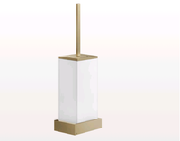 Товар: Ёршик, Gessi, Rettangolo, ширина, мм-140, глубина, мм-95, высота, мм-424, настенный, цвет-Warm Bronze Brushed PVD, цвет колбы-белый арт-20819.726 - фото 2 Ёршик, Gessi, Rettangolo, ширина, мм-140, глубина, мм-95, высота, мм-424, настенный, цвет-Warm Bronze Brushed PVD, цвет колбы-белый арт-20819.726 — фото 2, Ершики для унитаза