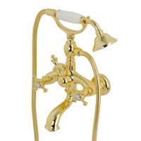 Товар: PRESTIGE См-ль д/ванны внешний, золото арт-31595 - фото 1 PRESTIGE См-ль д/ванны внешний, золото арт-31595 — фото 1, Смеситель для ванны