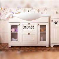 Комплект мебели для ванной Бриклаер КАНТРИ 120KP, бежевый — фото 6, Комплекты мебели для ванной