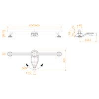 Душевой трап RGW SDR-52S 76215260-13 — фото 1, Трапы для душа