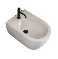 Биде Scarabeo GLAM подвесное с одним отверстием цвет белый матовый арт-5202 41 — фото 1, Биде подвесные