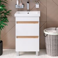 Тумба напольная SYDNEY 50 /2ящ/ AQUA DE MARCO 2050WCSYD/1 — фото 2, Тумбы под раковину