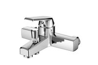 OneLife смеситель для ванны/душа однорычажный полимерный, хром арт-P02-100cr — фото 15, Смеситель для ванны