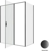 Душевой уголок Allen Brau Priority 160x90 3.31039.BBA + 3.31045.BBA черный браш 3.31039.BBA + 3.31045.BBA — фото 5, Прямоугольные душевые уголки