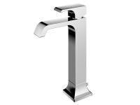 GC Смеситель для раковины со сливным клапаном,высокий, хром арт-TLG08305R — фото 1, Смесители для раковины