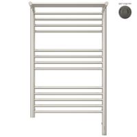 Полотенцесушитель электрический Сунержа Богема с полкой 3.0 800х500 / МЭМ правый RAL 7022 Серая умбра арт-7022-5807-8050 — фото 1, Электрические полотенцесушители