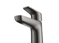 AQ1110BGM БЕТТА смеситель для раковины 98, без донного клапана, оружейная сталь — фото 4, Смесители для раковины