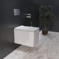 Товар: Унитаз подвесной Grossman (510х350х360) безободковый,белый с тонкой крышкой,микролифт,1 место арт-GR-4460S - фото 4 Унитаз подвесной Grossman (510х350х360) безободковый,белый с тонкой крышкой,микролифт,1 место арт-GR-4460S — фото 4, Подвесные унитазы