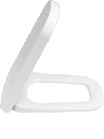 Сиденье для унитаза, Villeroy&Boch, Joyce, тип шарниров-SoftClose, Quick Release, материал шарниров-нержавеющая сталь, декор-без декора, цвет-альпийский белый арт-9M52S101 — фото 1, Сиденья для унитаза