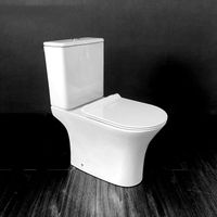 Унитаз напольный CeramaLux арт-1217A — фото 4, Напольные унитазы