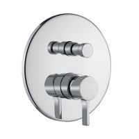 SIRIUS См-ль скрытого монтажа моноком., 2-х позиционный с девиатором, хром арт-28185 — фото 1, Встраиваемые смесители для душа