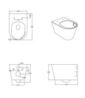 Товар: Унитаз подвесной Grossman Thin Rim GR-5604SQ (520х360х355) тонкий ободок,белый с тонкой крышкой,микролифт,смыв торнадо,1 место - фото 11 Унитаз подвесной Grossman Thin Rim GR-5604SQ (520х360х355) тонкий ободок,белый с тонкой крышкой,микролифт,смыв торнадо,1 место — фото 11, Подвесные унитазы