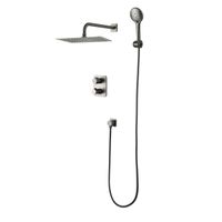 Товар: BRONX Смеситель LM3749GM для ванны и душа термостатический, встраиваемый, LM, LM3749GM - фото 1 BRONX Смеситель LM3749GM для ванны и душа термостатический, встраиваемый, LM, LM3749GM — фото 1, Встраиваемые душевые комплекты