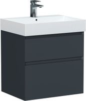 Тумба под раковину Allen Brau Infinity 60 1.210024.AM антрацит матовый — фото 1, Тумбы под раковину