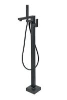 Товар: Напольный смеситель для ванны Fiore KUBE 100NN8554, черный - фото 1 Напольный смеситель для ванны Fiore KUBE 100NN8554, черный — фото 1, Смесители напольные