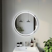 Товар: Зеркало Бриклаер Эстель-4 70 с подсветкой LED, на взмах руки 4627125414367 - фото 4 Зеркало Бриклаер Эстель-4 70 с подсветкой LED, на взмах руки 4627125414367 — фото 4, Зеркала в ванную комнату