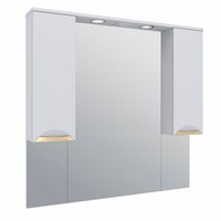 Товар: Зеркальный шкаф ELEGANSE 105 /золото/ AQUA DE MARCO 1105CGELE - фото 2 Зеркальный шкаф ELEGANSE 105 /золото/ AQUA DE MARCO 1105CGELE — фото 2, Зеркальные шкафы в ванную