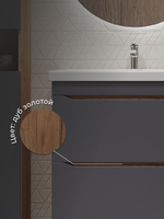 Товар: Тумба под раковину VIGO Wave 80 напольная 385 дуб золотой - фото 18 Тумба под раковину VIGO Wave 80 напольная 385 дуб золотой — фото 18, Тумбы под раковину