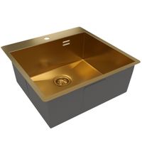 Товар: Кухонная мойка Reflexion Iseo RX2250GD брашированное золото - фото 268 Кухонная мойка Reflexion Iseo RX2250GD брашированное золото — фото 268, Кухонные мойки