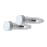 Крепеж для полок с заглушкой, белый FIXSEN арт-FX-700W — фото 1, Прочие аксессуары и комплектующие