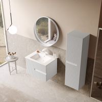 Товар: Тумба с раковиной ORKA Moonlight 70 подвесная, белый матовый 5001491 - фото 3 Тумба с раковиной ORKA Moonlight 70 подвесная, белый матовый 5001491 — фото 3, Тумбы с раковиной