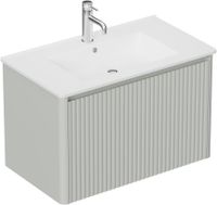 Тумба под раковину Allen Brau Gravity 80 1.370017.PWM папирус матовый — фото 3, Тумбы под раковину