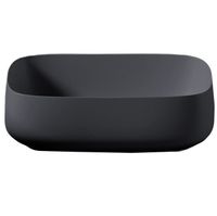 Раковина Artceram Cognac Quadro накладная без отверстий цвет Blue denim арт-COL009 37 00 — фото 1, Раковины накладные