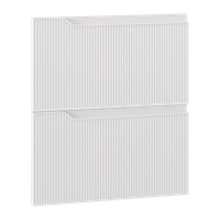 Фасад тумбы под раковину VIGO Neo 700-0-2 (Como) белый к корпусу тумбы 266 (278) — фото 1, Тумбы под раковину