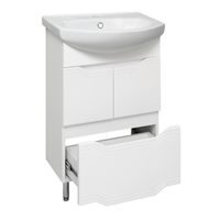 Тумба напольная VIKTORIA 55 /1ящ/ AQUA DE MARCO 2055CVIC/EL/1 — фото 4, Тумбы под раковину