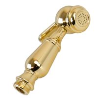 LAURA Гигиенический душ.набор, лейка/держатель/шланг латунь, золото 32317 — фото 6, Гигиенические души