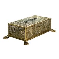 ELISABETTA Контейнер для салфеток, бронза 17001 — фото 1, Диспенсеры для салфеток