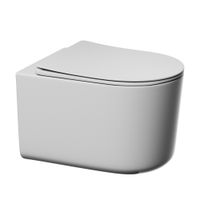 Унитаз ABBER Ultra подвесной белый с ультратонким ободком арт-AC1302 — фото 1, Подвесные унитазы