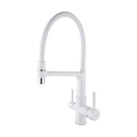 Смеситель для кухни Rose , белый арт-R658C — фото 1, Смесители для кухни