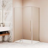 Душевой уголок RGW SV-42 (SV-12 + Z-050-2) 1400x800, профиль хром, стекло прозрачное, арт-32324284-011 — фото 2, Прямоугольные душевые уголки