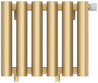 Отопительный радиатор Сунержа Кумир-0 EU50 правый 300х400 6 секций Матовая шампань арт-022-0351-3006 — фото 6, Радиаторы отопления