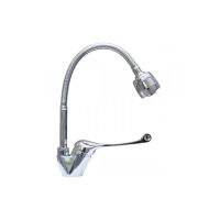 Смеситель для кухни с хирургической ручкой Сантаком stOMEGA 4302у-79, хром — фото 1, Смесители для кухни