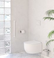 Поручень прямой Поручень Сунержа прямой d 28 мм / L 500 Белый арт-12-3012-0500 — фото 1, Поручни для ванной