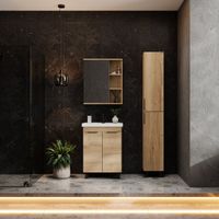 Тумба напольная Onika Легран 70 Дуб галифакс (БЕЗ УМЫВАЛЬНИКА Фостер-70) арт-107067 — фото 6, Тумбы под раковину