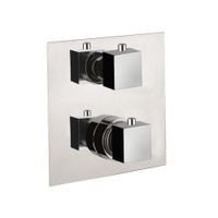 Смеситель для душа встраиваемый с термостатом Webert Pegaso , хром арт-PE970901015 — фото 1, Встраиваемые смесители для душа