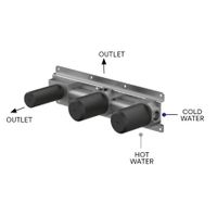 Встраиваемая часть Bossini Nobu INZ211 для смесителей для ванны и душа INZ213, INZ226 — фото 1, Встраиваемые душевые комплекты