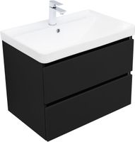 Тумба под раковину Aquanet Вега 2.0 70 черный 00337954 — фото 3, Тумбы под раковину