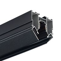 Встраиваемый магнитный трек в натяжной ПВХ потолок арт-CLT 0.134 01 L2000 BL — фото 1, Трековые светильники